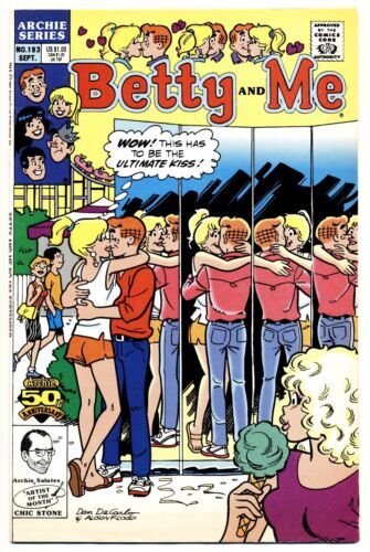 archie and betty kissing