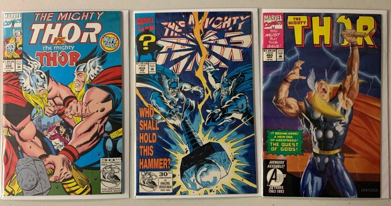 Mighty Thor comics lot #431-460 direct 27 diff avg 6.0 (1991-93)