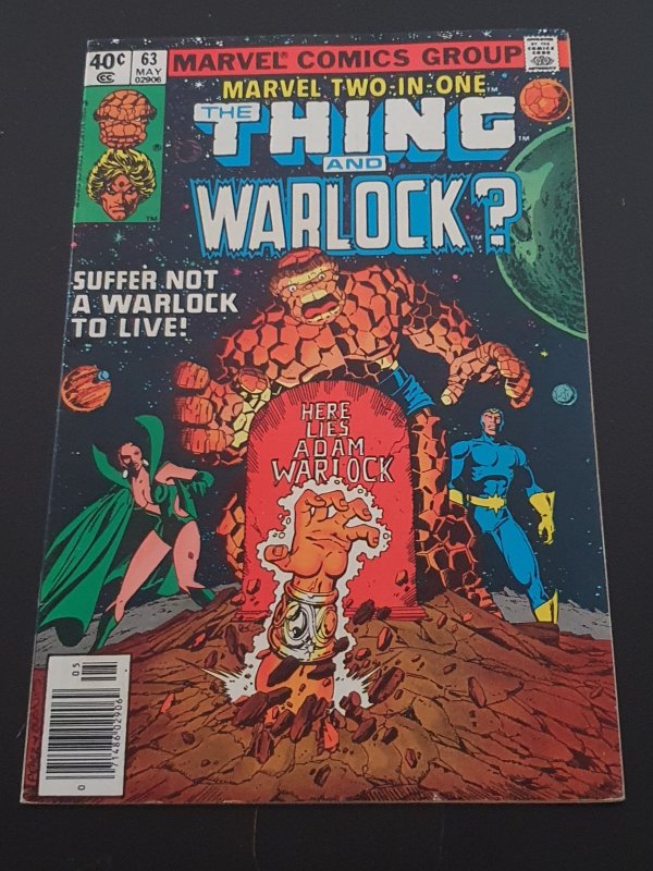 Marvel Two-in-One #63 Newsstand Edition (1980)