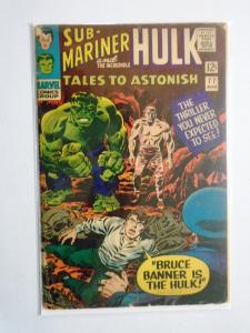 Tales to Astonish (1st Series) #77, Cover Split One Detached Staple 2.5 (1966)