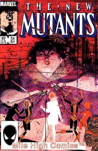 NEW MUTANTS (1983 Series)  (MARVEL) #31 Very Good Comics Book 