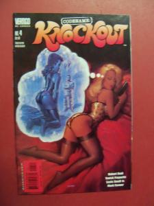 CODENAME: KNOCKOUT #4  (9.0  VF/NM)  DC VERTIGO