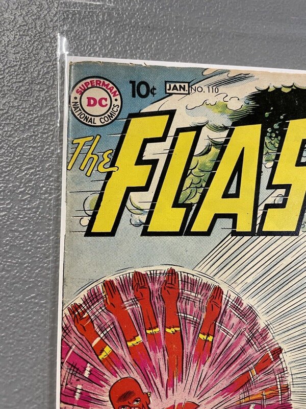 The Flash #110 1st Appearance And Origin Kid Flash Wally West VG 4.0