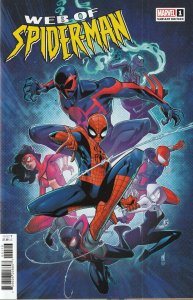 Web of Spider-Man #1 1:25 Paco Medina Variant Marvel Comics 2024 EB113