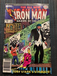 Iron Man #178 Newsstand Edition (1984)