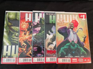 HULK(2014) #1-9 VFNM Condition