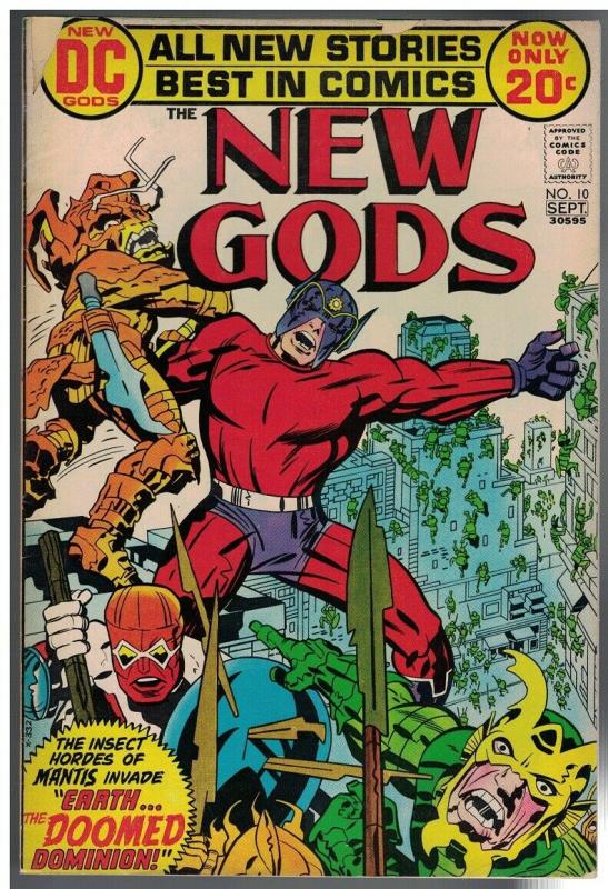 NEW GODS 10 G-VG  Sept. 1972