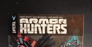 Armor Hunters TPB Valiant Comics SIGNED  First Printing