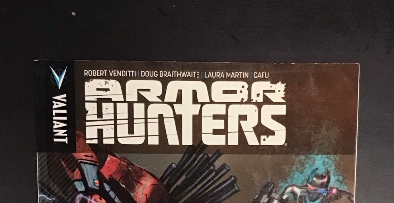 Armor Hunters TPB Valiant Comics SIGNED  First Printing