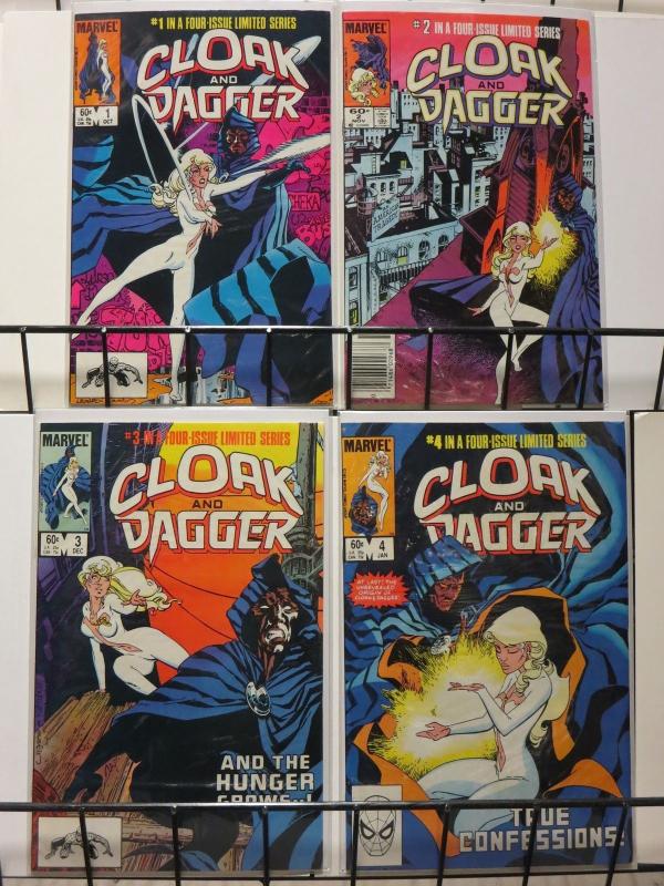 CLOAK & DAGGER (1983) 1-4 MANTLO/LEONARDI