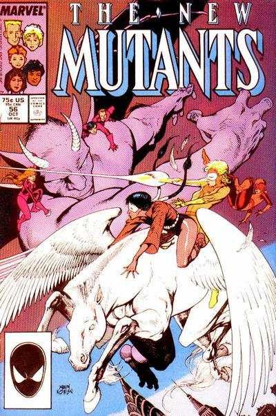 New Mutants (1983 series) #56, VF+ (Stock photo)