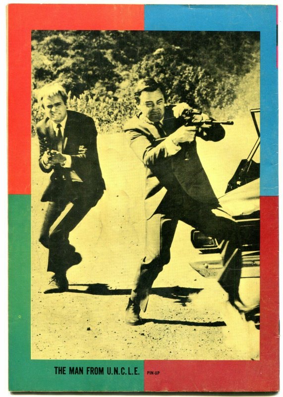 MAN FROM U.N.C.L.E. #6 1966-Robert Vaughn & David McCallum photo cover FN