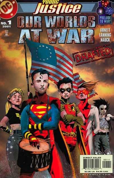 Young Justice (1998 series) Our Worlds at War #1, NM (Stock photo)