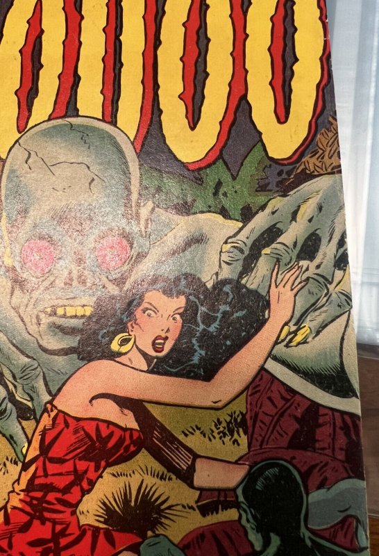 Voodoo #2 (1952 Ajax/Farrell) Pre-Code Horror Comic please see all pictures 