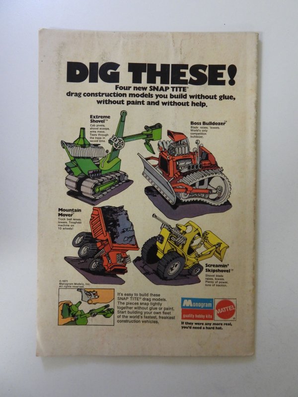 Action Comics #414 (1972) VG+ condition moisture damage