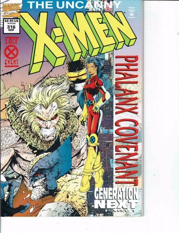 Lot Of 2 Marvel Comic Books Uncanny X-Men #316 and X Factor #111   ON5