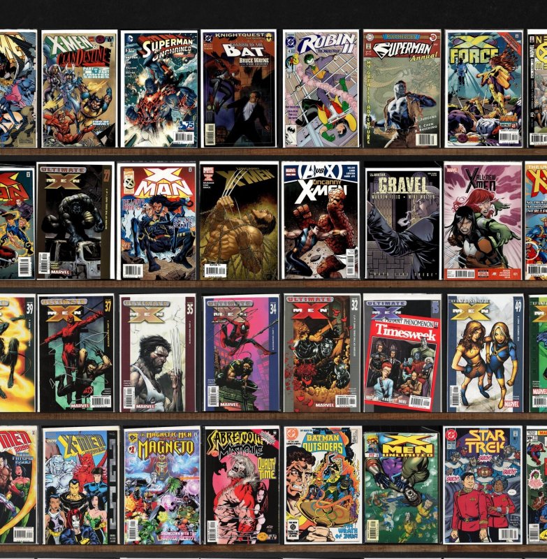 Huge Lot 140+ Comics with Ultimate X-Men, X-Men, X-Men 2099 & More!