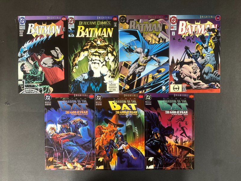 Batman Knightfall Knightquest KnightsEnd Aftermath Complete VF/NM Set of 96
