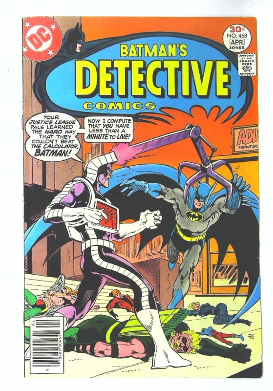 Detective Comics (1937 series) #468, Fine+ (Actual scan)