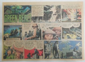 Tales Of The Green Berets by Joe Kubert from 5/29/1966 Size: 11 x 15 inches