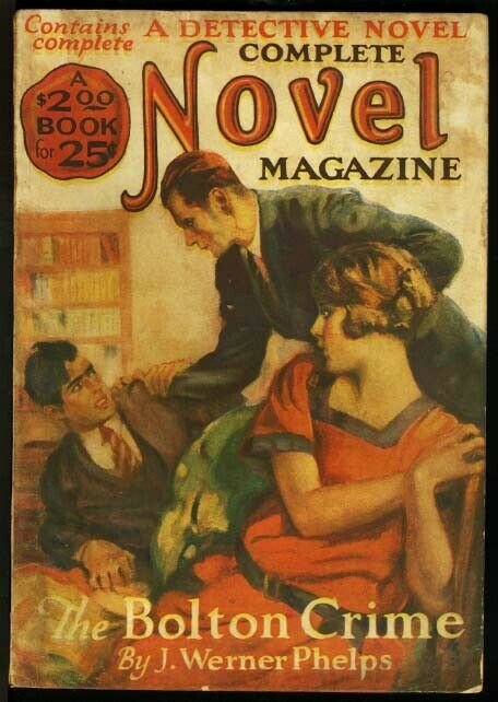 COMPLETE NOVEL 1926 APR-RARE PULP VG