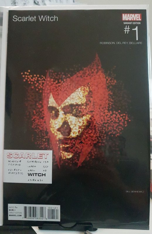 Scarlet Witch #1 Sienkiewicz Cover (2016)