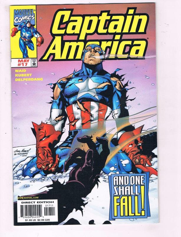 Captain America #17 VF Marvel Comics Comic Book Waid 1998 DE11