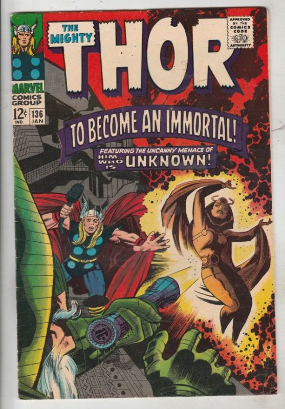 Thor, the Mighty #136 (Jan-67) VF+ High-Grade Thor