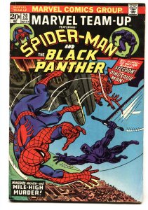 Marvel Team-Up #20 1974-SPIDER-MAN / BLACK PANTHER comic book fn 