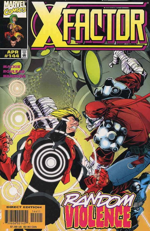 X-Factor #144 VF/NM; Marvel | save on shipping - details inside