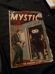 MYSTIC 61 LAST ISSUE ATLAS MARVEL COMICS 1957 HORROR BILL EVERETT CVR silver age