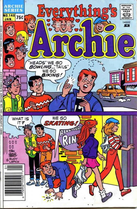 Everything’s Archie #140 VF/NM; Archie | save on shipping - details inside