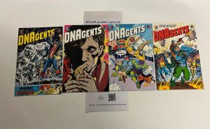 4 DNAgents Eclipse Comics Books # 1 2 3 4 29 JW5