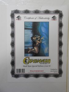 Cavewoman The Return #4 Cover D W/ COA