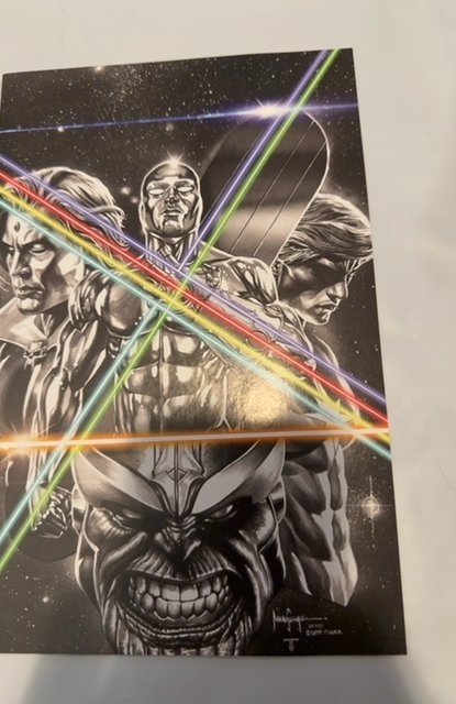 SILVER SURFER REBIRTH #1 MICO SUAYAN COLOR SPLASH CONVENTION EXCLUSIVE MARVEL