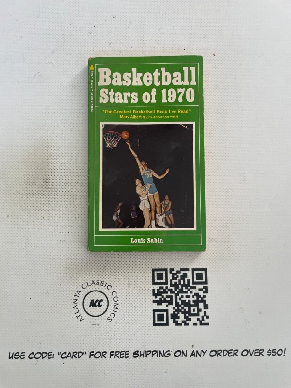 Basketball Stars Of 1970 Louis Sabin Book Pyramid Books Kareem Jabar 3 J218