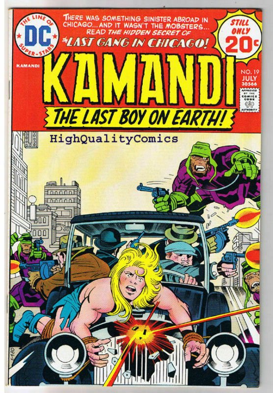 KAMANDI #19, VF, Jack Kirby, Last Boy on Earth, 1972, more JK in store