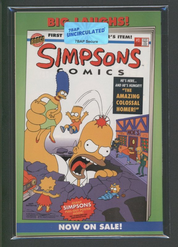 7BAP Uncirculated - Itchy & Scratchy Comics #1 (1994)