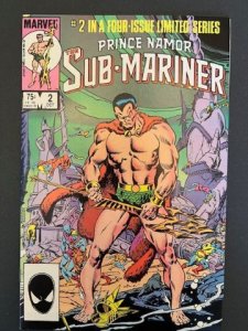 Prince Namor, the Sub-Mariner #2 Direct Edition (1984) - VF/NM
