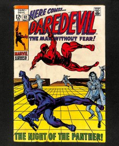 Daredevil #52 Black Panther! Barry Smith Cover!