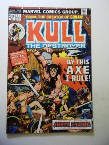 Kull the Destroyer #11 (1973) FN Condition