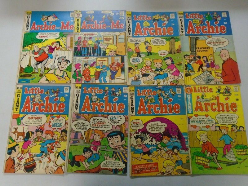 Bronze age Giant Size Archie lot 8 different issues avg 5.0 VG FN