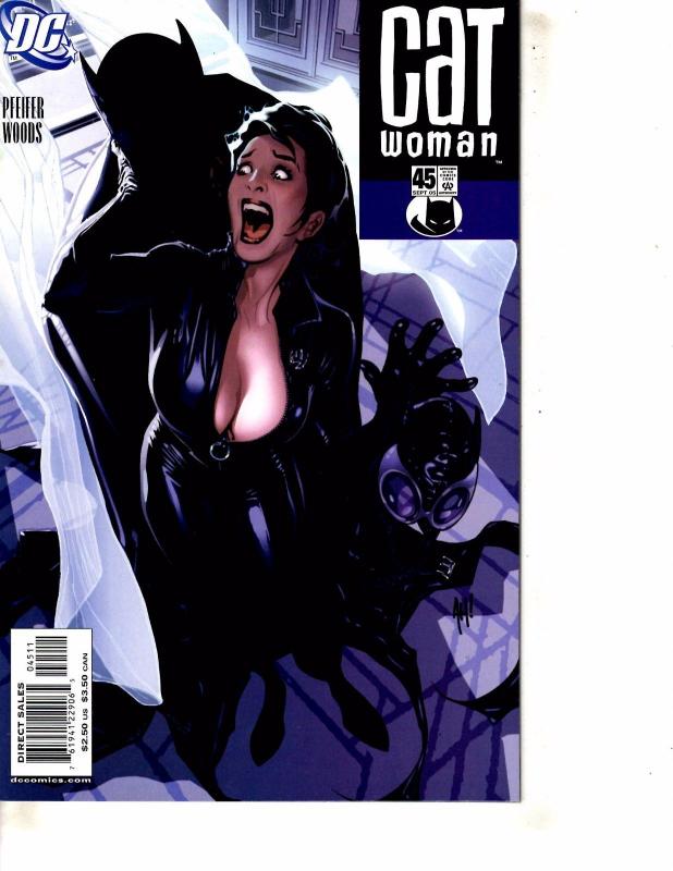 Catwoman # 45 NM DC Comic Book 1st Print Adam Hughes Cover Batman Batgirl J254