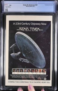 CONAN THE BARBARIAN #101 1979 MARVEL CGC 9.8 JOHN BUSCEMA WHITE PAGES