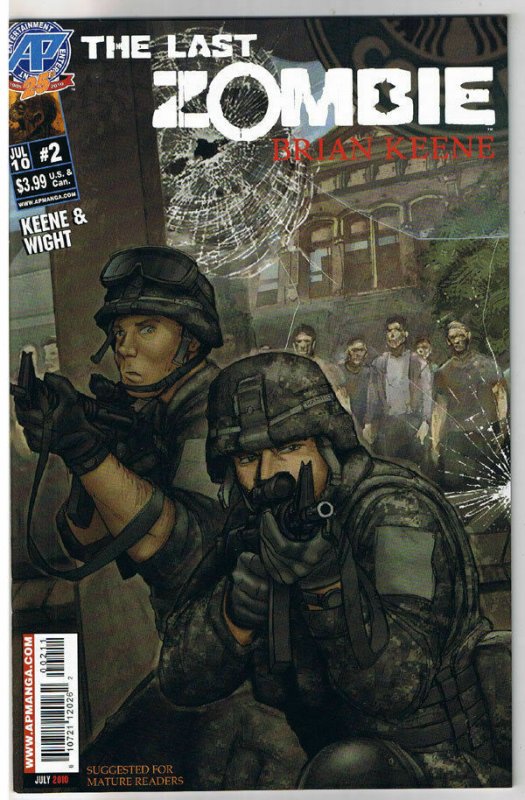 The LAST ZOMBIE #2, NM, 2010, undead, more Horror in store