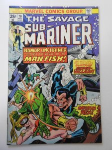 Sub-Mariner #70 (1974) VF- Condition! MVS intact!