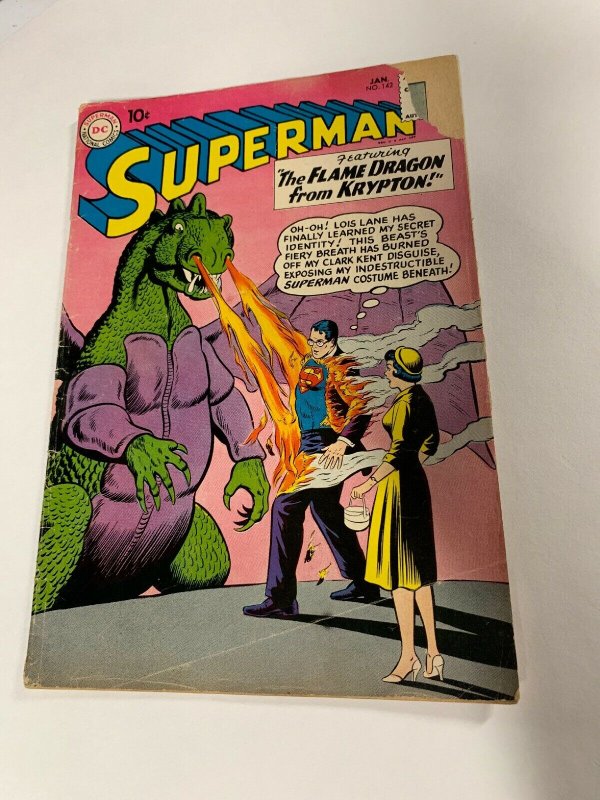 Superman 142 2.0 Good Gd Dc Silver Age