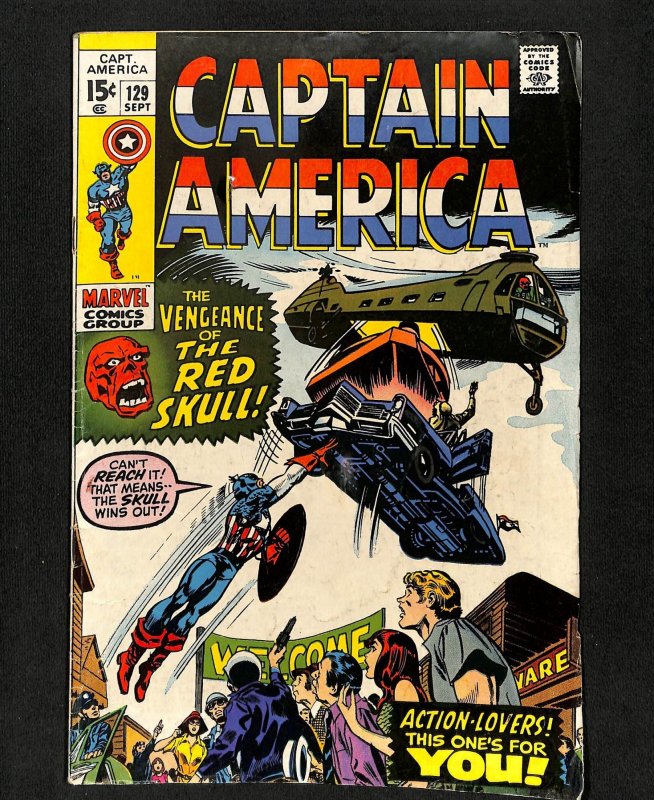 Captain America #129