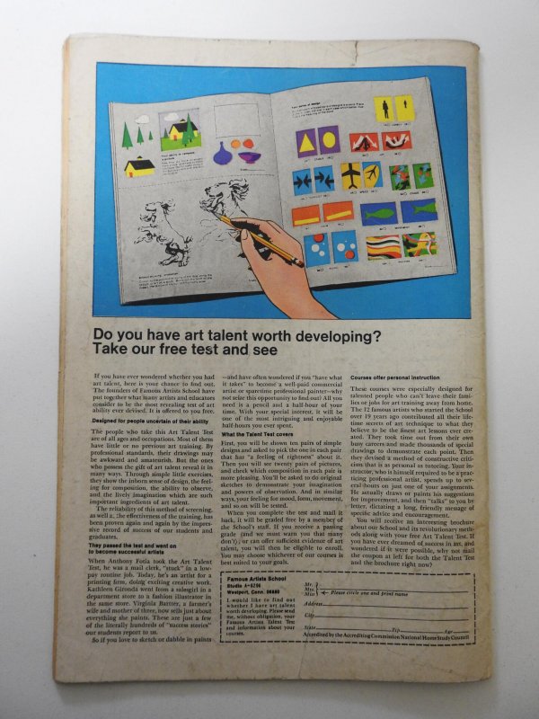 Sub-Mariner #24 (1970) VG- Condition 3 centerfold wraps detached bottom staple