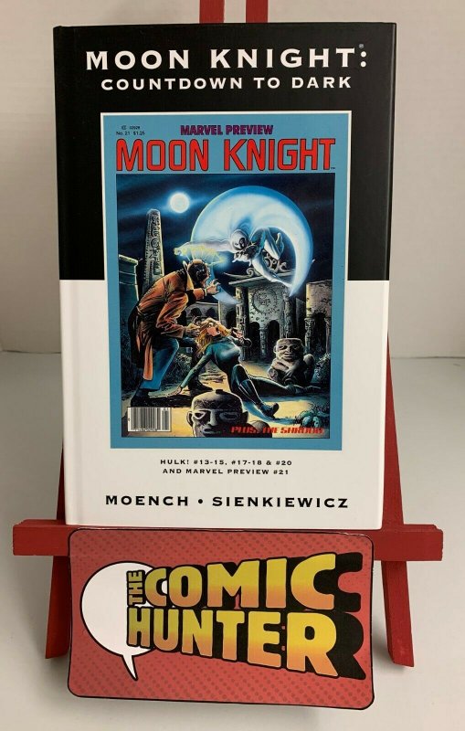 Moon Knight Countdown to Dark Direct Market Edition 2010 Doug Moench Hardcover  